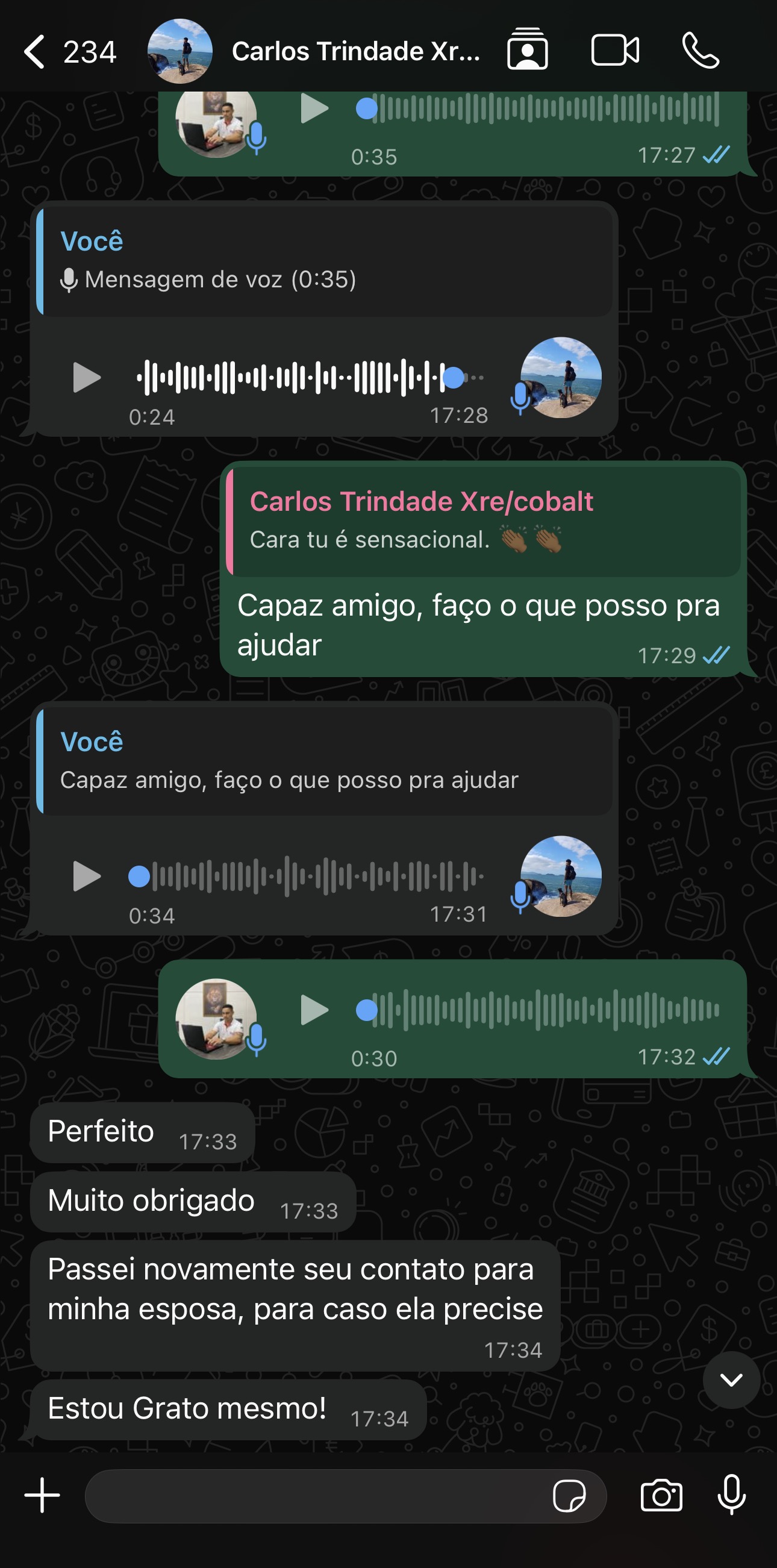 Feedback Real de Associado - Santa Proteção